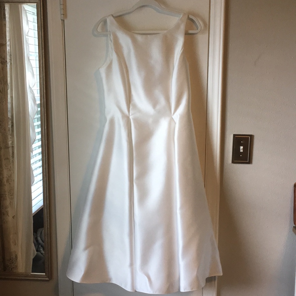 Adrianna Papell white dress